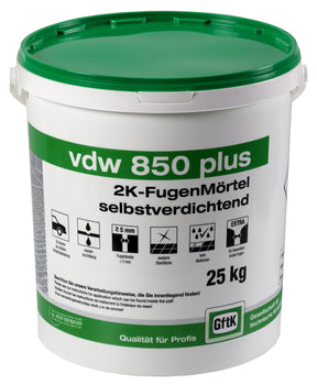 VDW 850 PLUS 2-K FUGENMÖRT.25KG BASALT