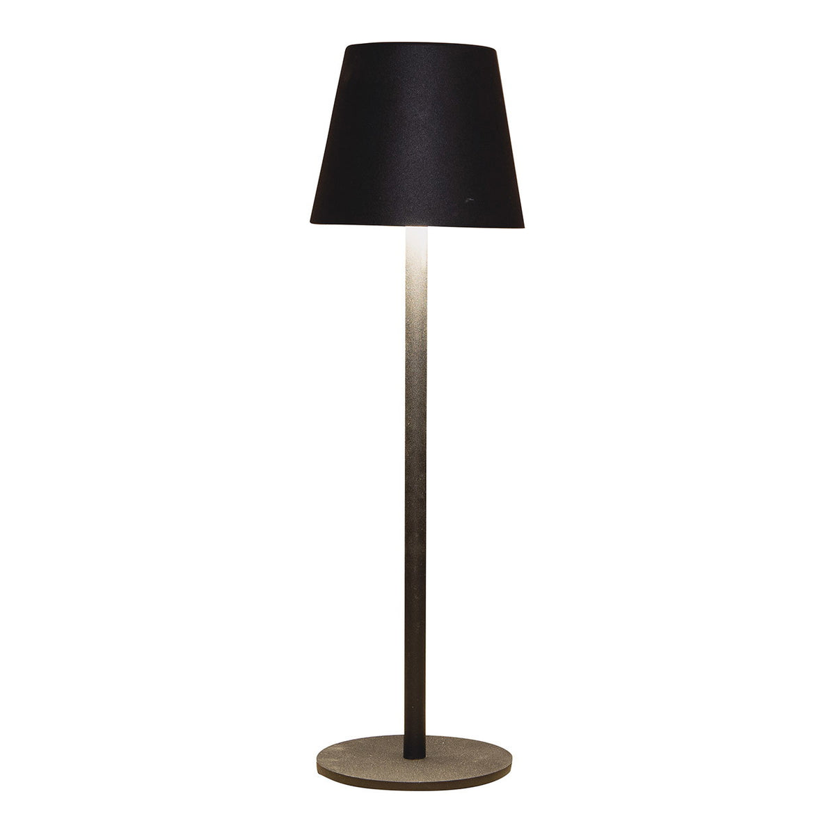 LED-TISCHLAMPE TOUCH DIMMBAR, METALL MATTSCHWARZ 9X27X9CM