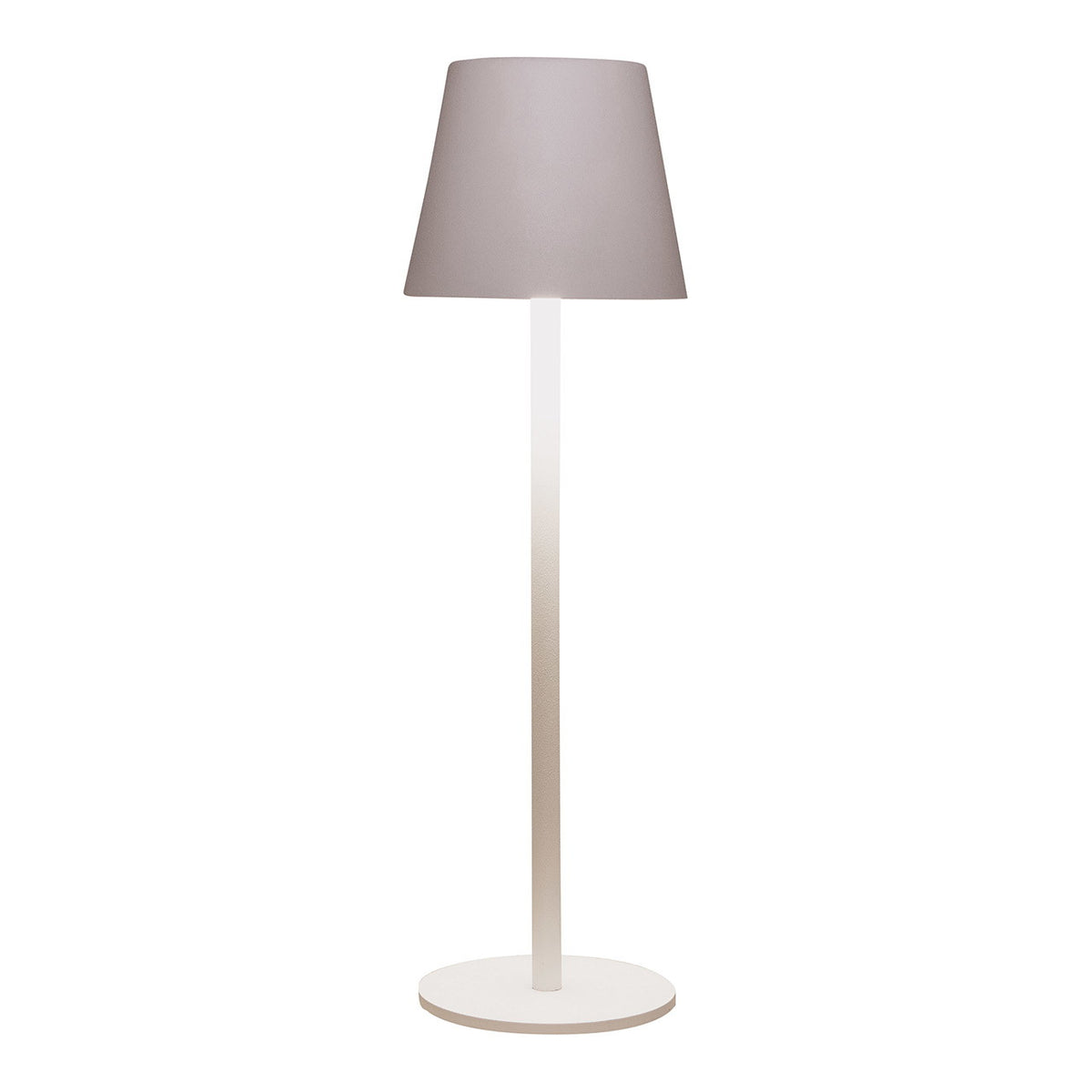 LED-TISCHLAMPE TOUCH DIMMBAR, METALL MATTWEISS 9X27X9CM