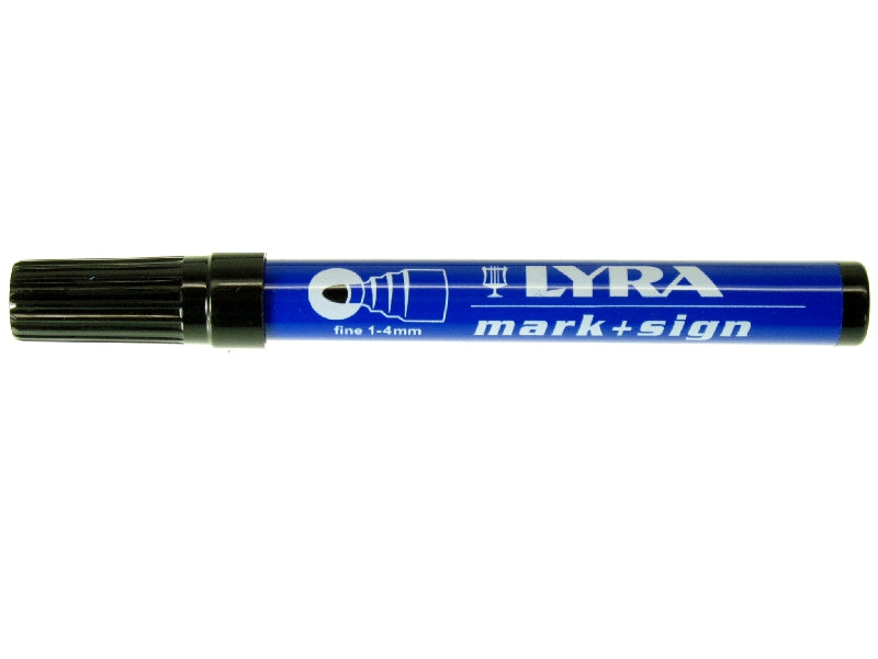 PERMANENTMARKER LYRA BLAU STRICH 1-4MM