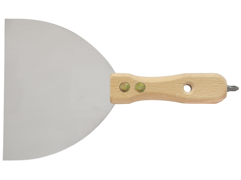 SCHRAUBGRIFFSPACHTEL ROSTFR. 150 MM