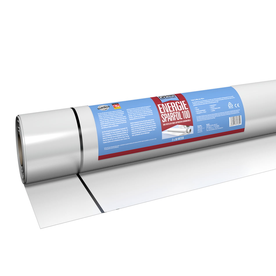 PRIMA ENERGIESPARFOL WEISS 2X50M