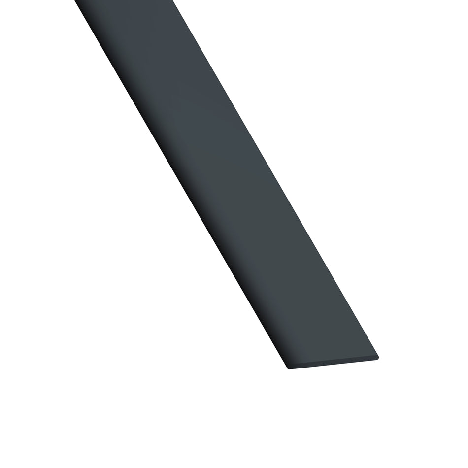FLACHSTANGE PVC ANTHRAZIT 20X2X2600 MM