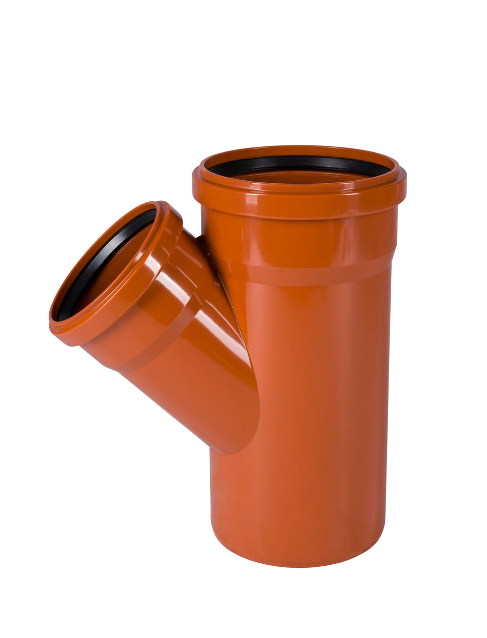 KGEA EINFACHABZWEIG 45° DN/OD 160/125