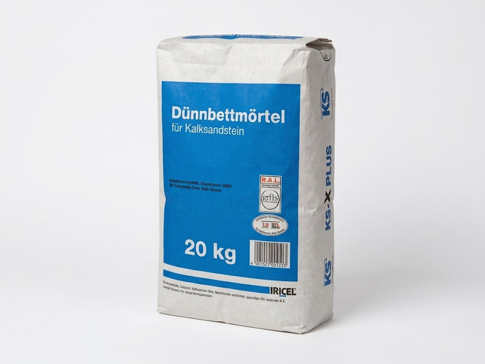 KS-DÜNNBETTMÖRTEL  20 KG