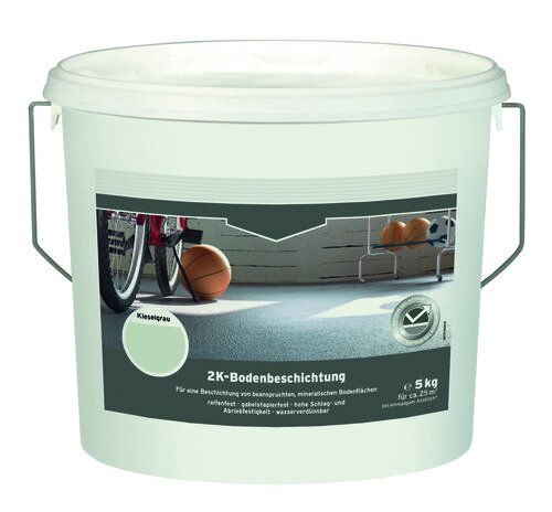2K BODENBESCHICHTUNG KIESELGRAU 5KG