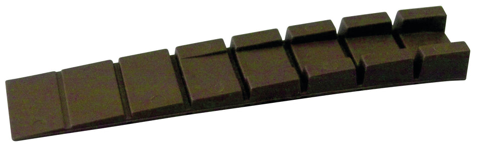 MÖBELKEILE KUNSTSTOFF WEIß 100X20X8 MM
