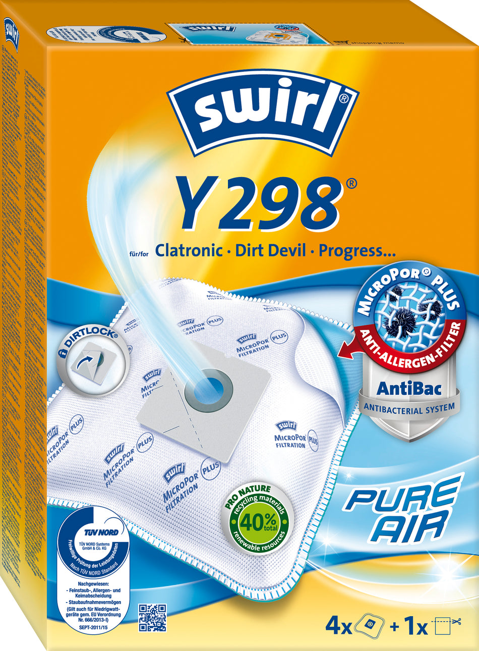 STAUBFILTERBEUTEL Y 298(Y 198) MICROPOR