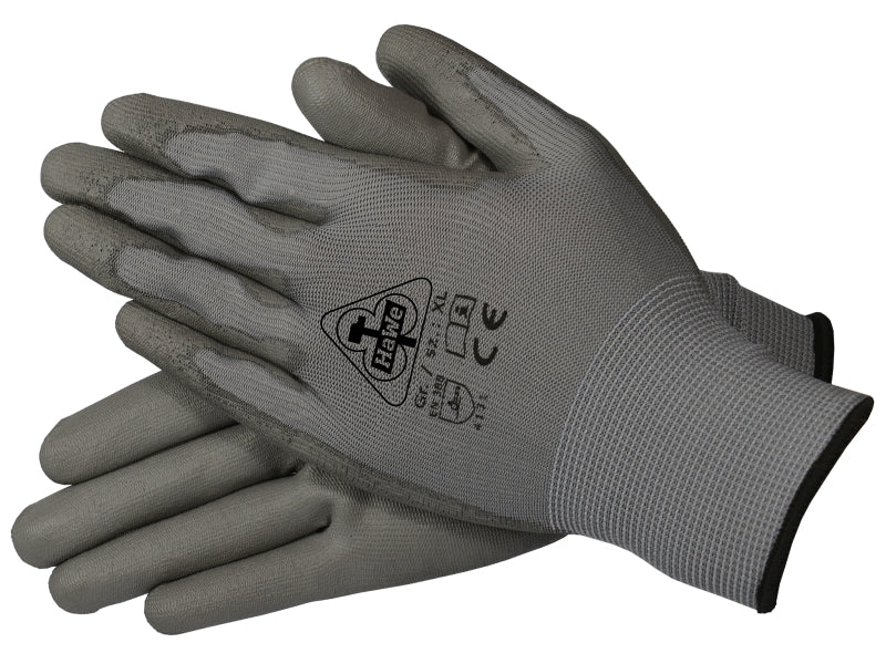 NYLON-HANDSCHUHE GRAU XXXL GR. 11