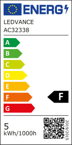 Energieeffizienzklasse F