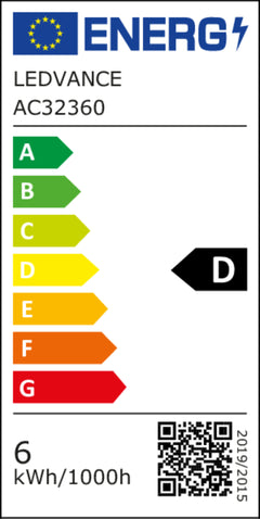 Energieeffizienzklasse D