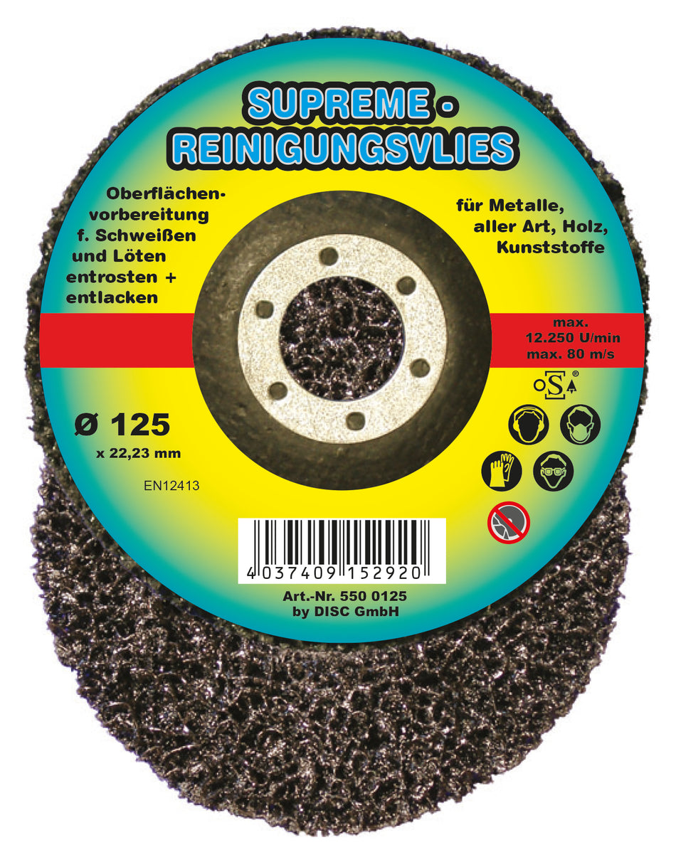 REINIGUNGSVLIES 125X22,2MM