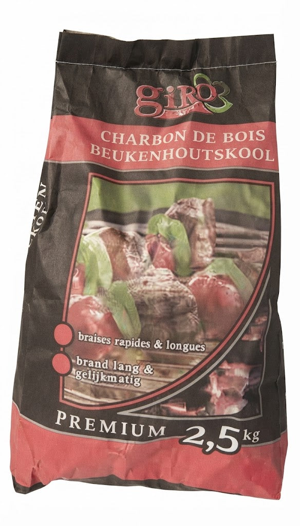 BUCHEN-HOLZKOHLE PREMIUM 2,5 KG