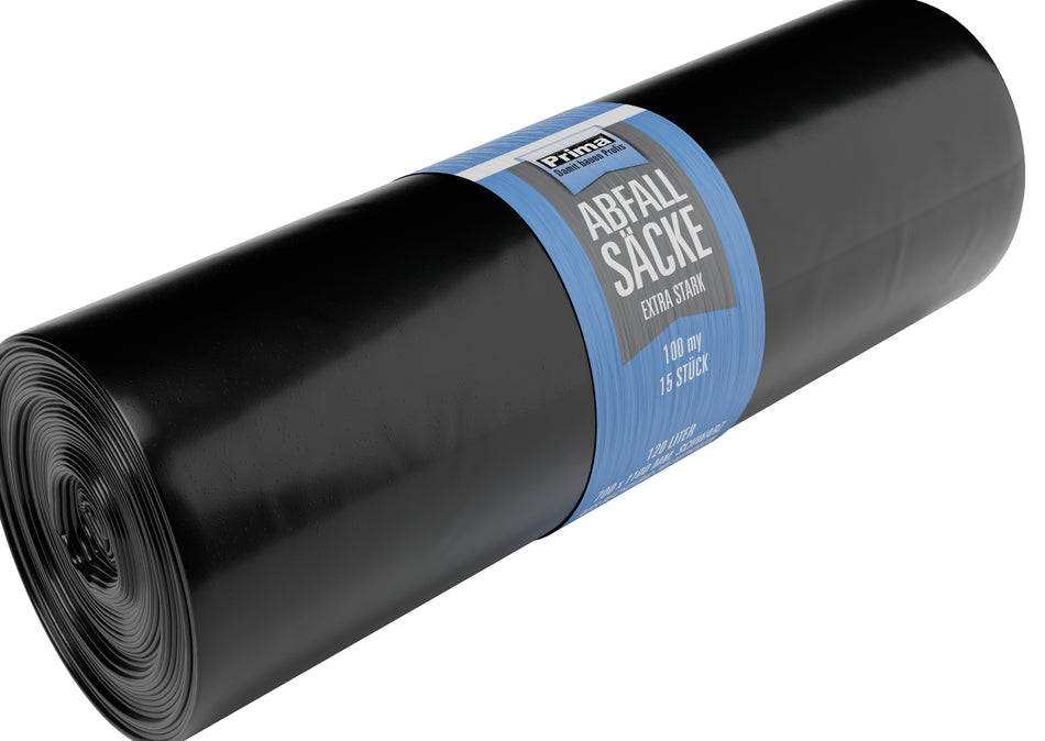 PRIMA ABFALLSACK 120L SCHWARZ 100MY