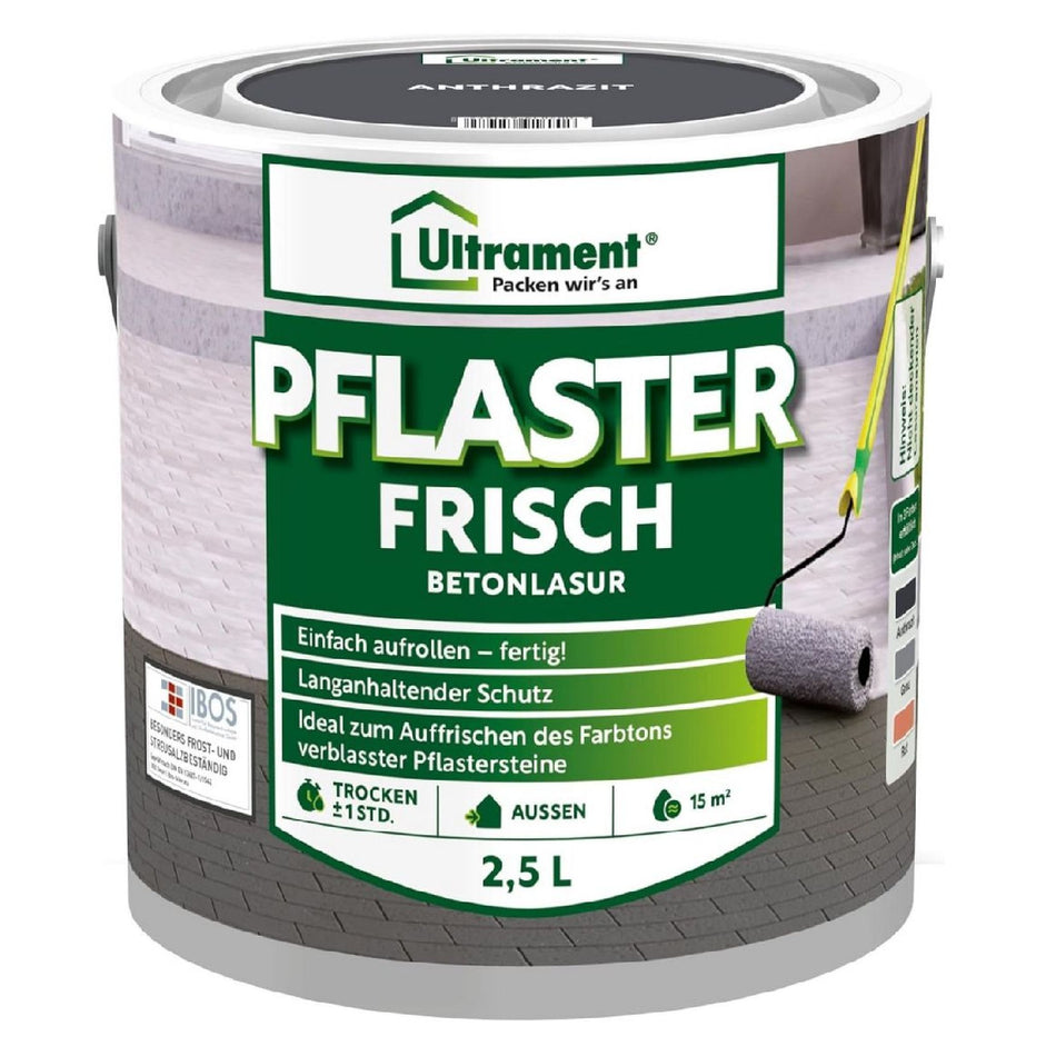 ULTRAMENT PFLASTER FRISCH ANTHRAZIT 2,5L