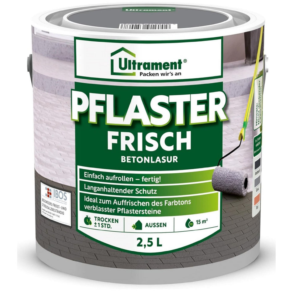 ULTRAMENT PFLASTER FRISCH GRAU 2,5 L