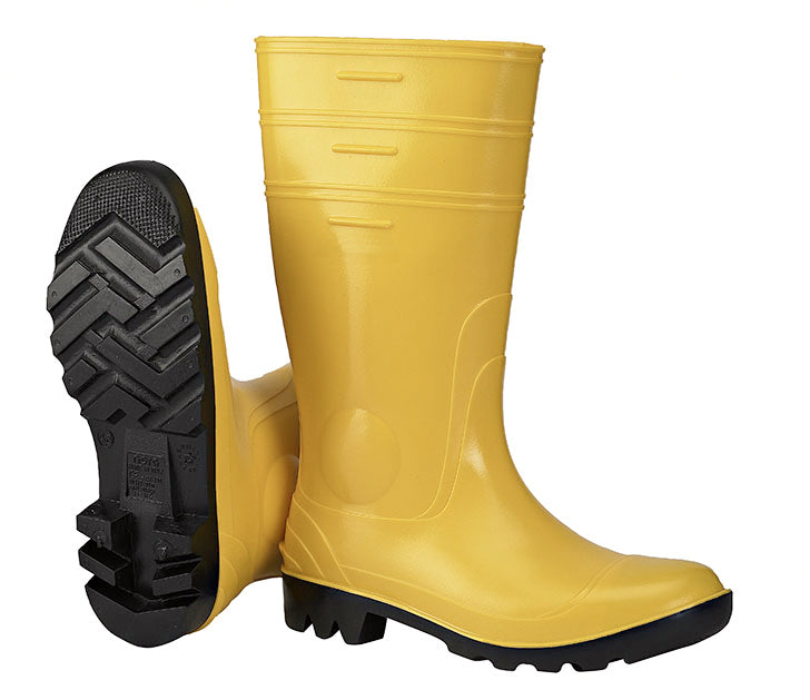 PVC-SICHERHEITSSTIEFEL S5 GELB GR. 45