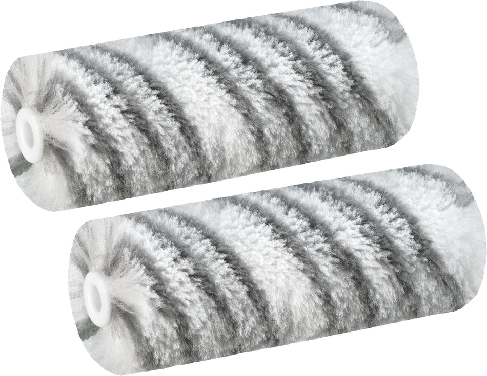 FARBWALZE GLATT 2ST. 10CM
