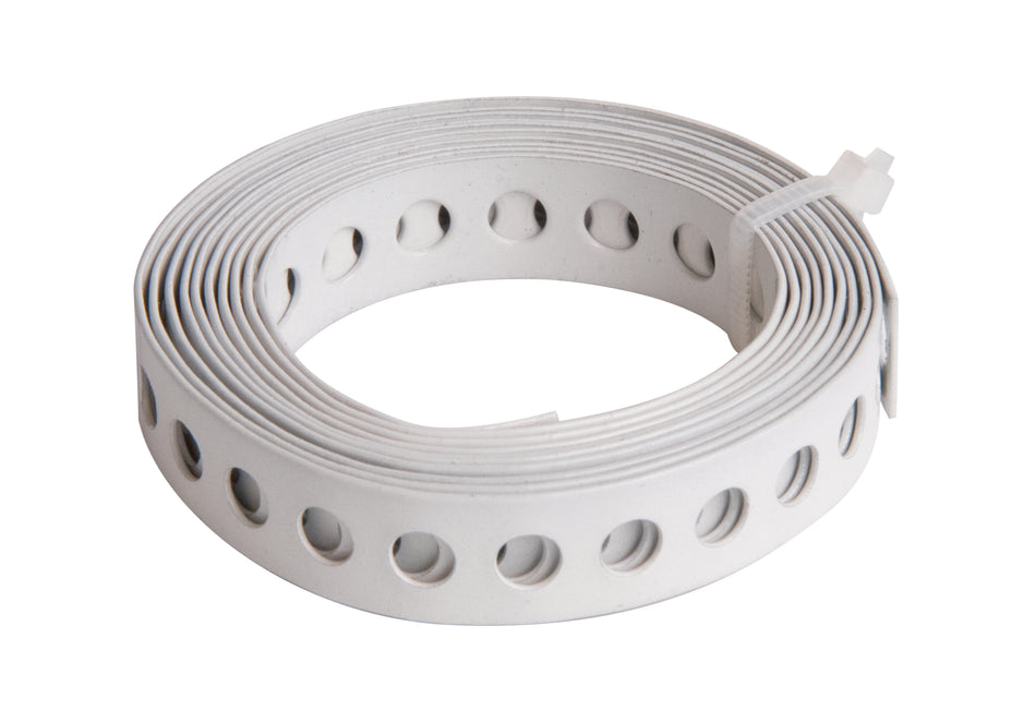 LOCHBAND VERZ. WEIß 12X0,8 MM/1,5 M