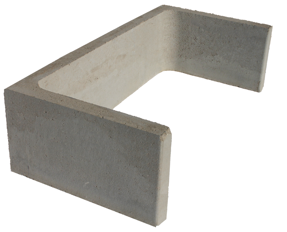 LICHTSCHACHT BETON 100/45/25,0CM O.NUT