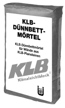 KLB-P-DÜNNBETTMÖRTEL 20KG