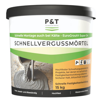 EUROGROUT SUPER 04 SCHNELLVERGUßMÖRTEL 15KG
