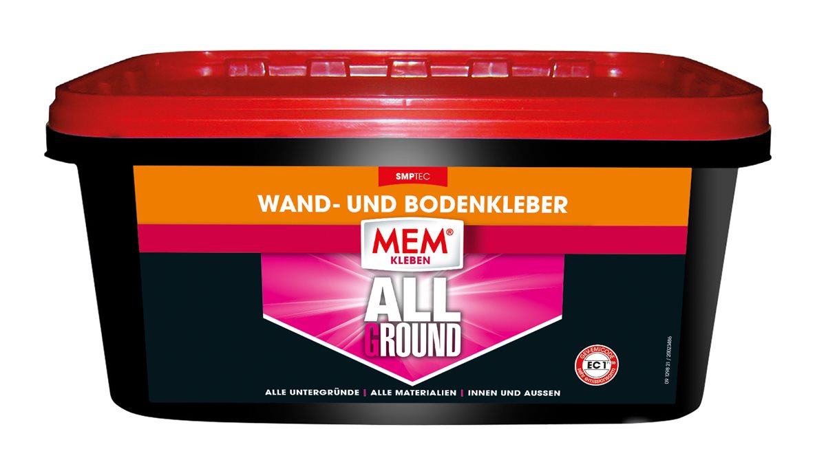 MEM Wand- und Bodenkleber Allground, 3-kg-Eimer