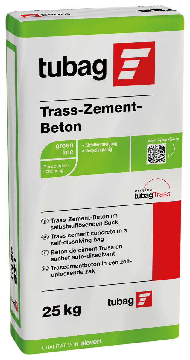 TRASS-ZEMENT-BETON TZB C12/15 25KG