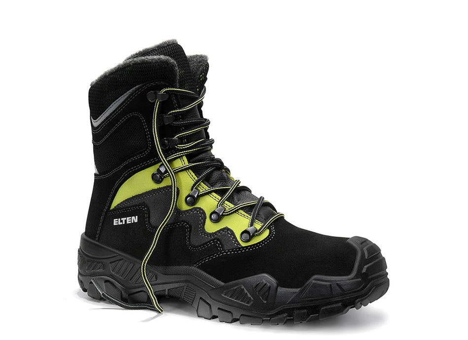 STIEFEL S3S ESD CI MICK HIGH SW/GRÜN 41