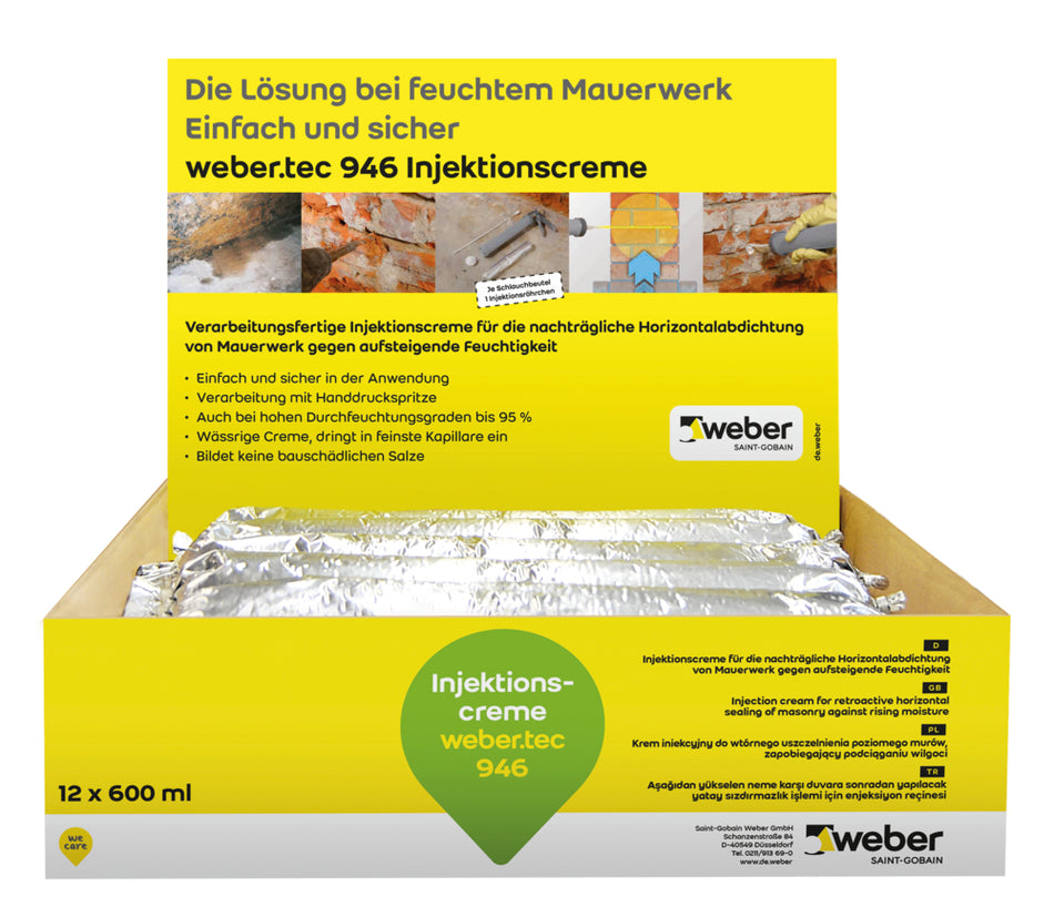 WEBER.TEC 946 INJEKTIONSCREME 600ML