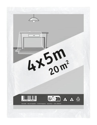 ABDECKFOLIE STANDARD 20QM 4X5M