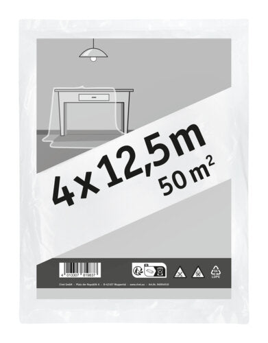 ABDECKFOLIE STANDARD 50QM 4X12,5M