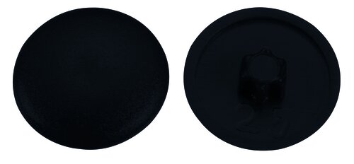 ABDECKKAPPEN SCHWARZ FÜR PZ2 Ø12 MM