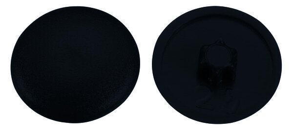 ABDECKKAPPEN SCHWARZ FÜR TX10 Ø12 MM