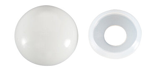 ABDECKKAPPEN UNI 2-TLG. BRAUN Ø15 MM