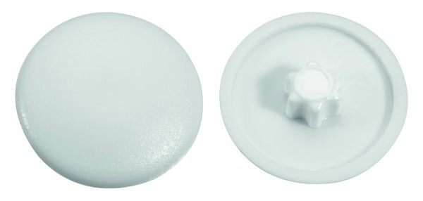 ABDECKKAPPEN WEIß FÜR TX10 Ø12 MM