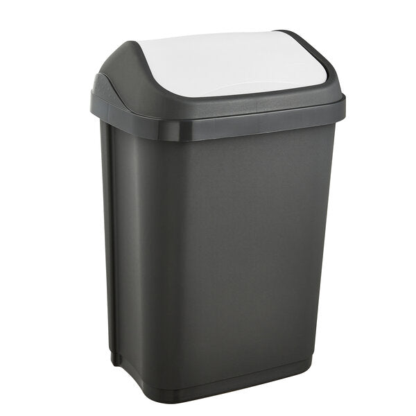 ABFALLBEHÄLTER SWANTJE 10L GRAPHITE