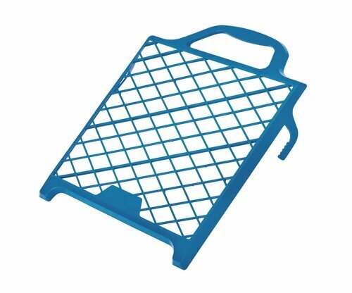 ABSTREIFGITTER KUNSTSTOFF BLAU 22X24CM