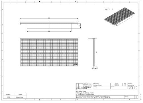 ACO MASCHENROST MW 30X10 BEF.84X40X2