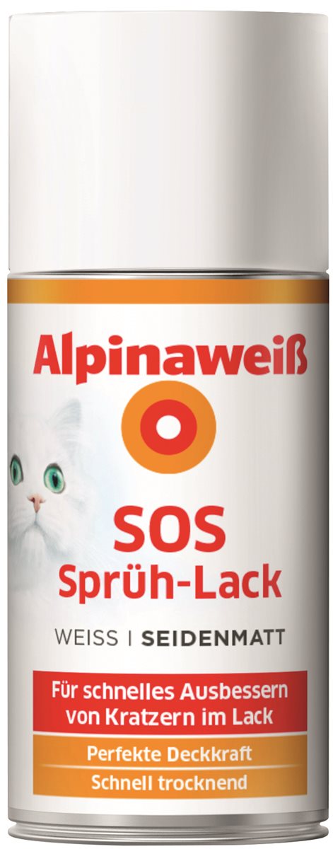 ALPINAWEIß SOS SRAY-LACK WEIß SM 150ML