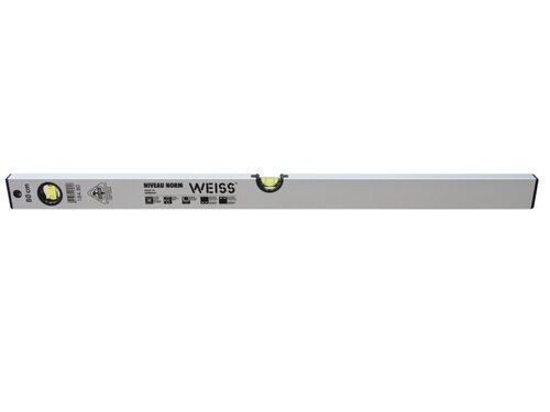 ALU-WASSERWAAGE WEISS NIVEAU NORM 80 CM