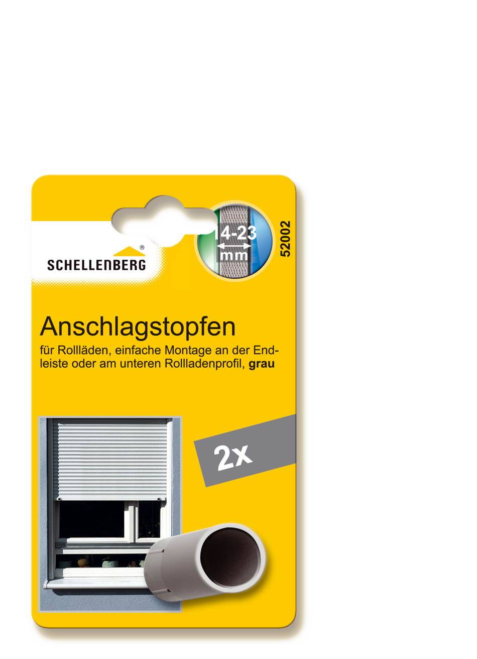 ANSCHLAGSTOPFEN KU GRAU Ø40X20 MM