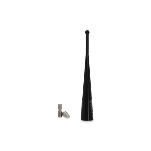ANTENNENSTAB ALU 10CM SCHWARZ
