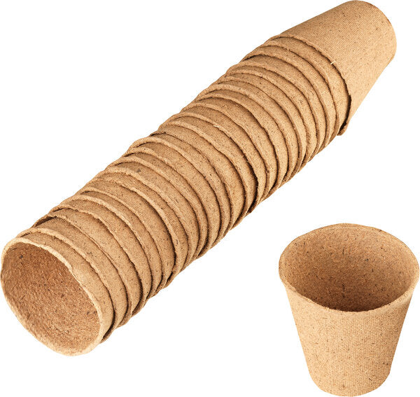 ANZUCHTTÖPFE 6 CM RUND 24 STÜCK