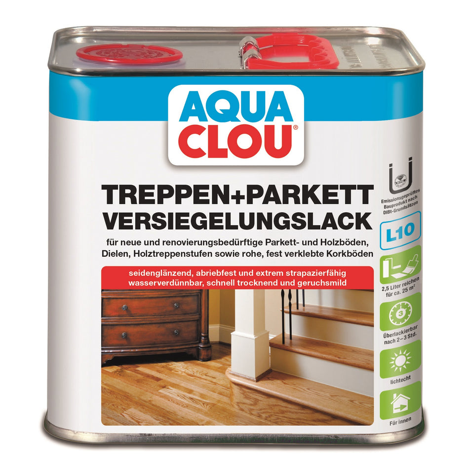 AQUA CLOU TREPPEN+PARKETTL.L10 2,5L