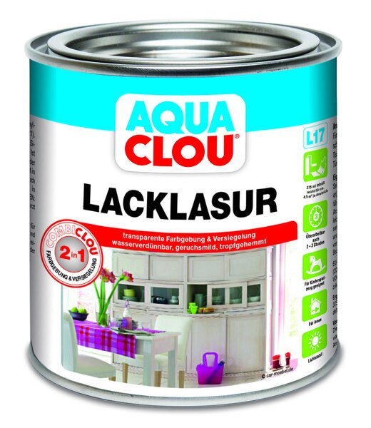 AQUA COMBI-CLOU LACK-LASUR L17 375ML