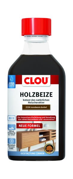 AQUA HOLZBEIZE B11 NUSSBAUM DUNK. 250ML