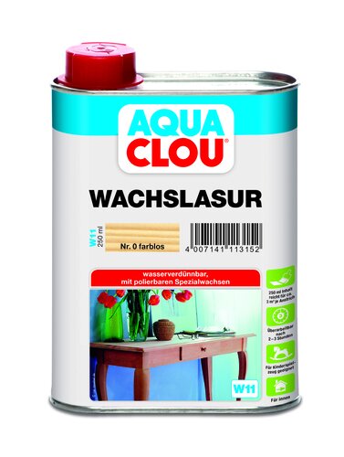 AQUA WACHS-LASUR W11 FARBLOS 250ML