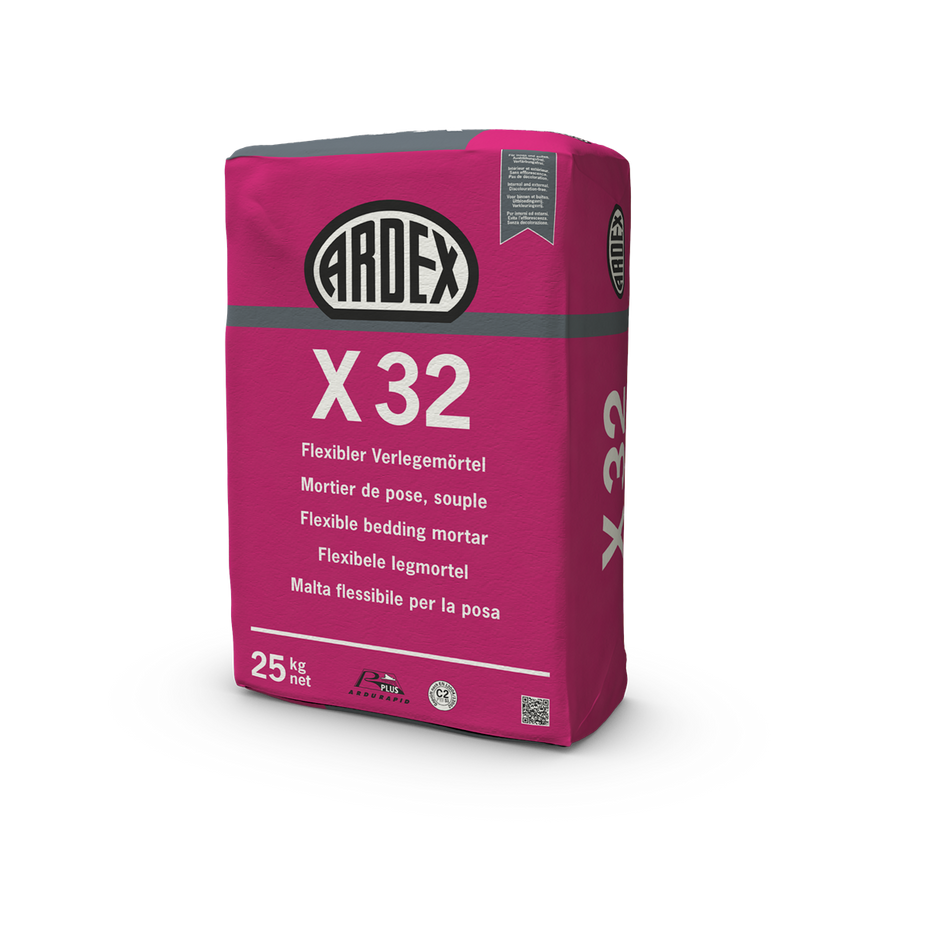 ARDEX X 32 FLEXIBLER VERLEGEMÖRTEL 25KG