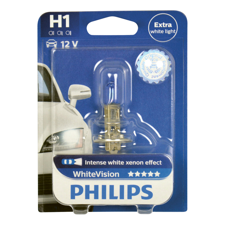 AUTOLAMPE PHILIPS WHITEVISION H1